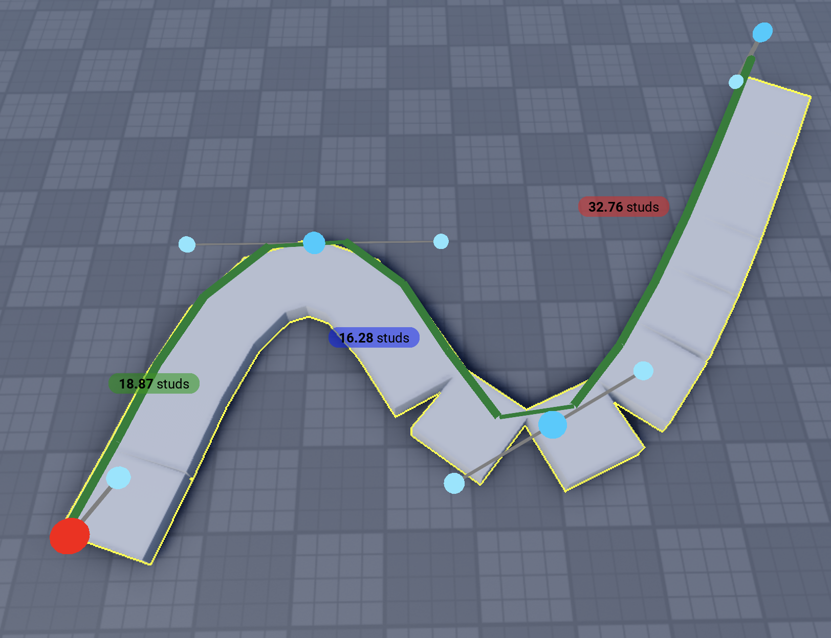 Curve Right Alignment