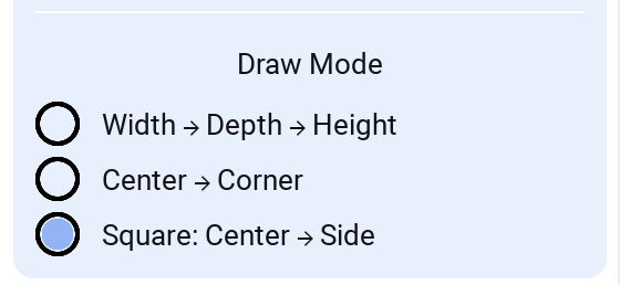 Shape Block Settings