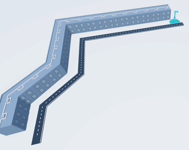 Model with spacingt