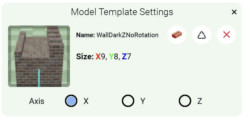 Model Settings